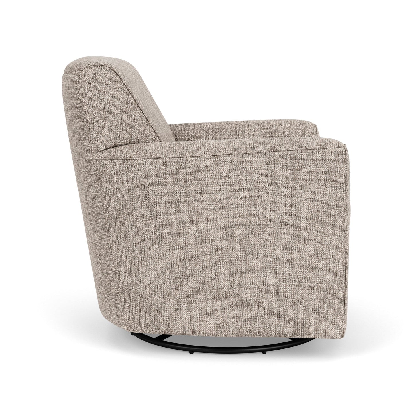 Kingman Overcast Fabric Swivel Chair