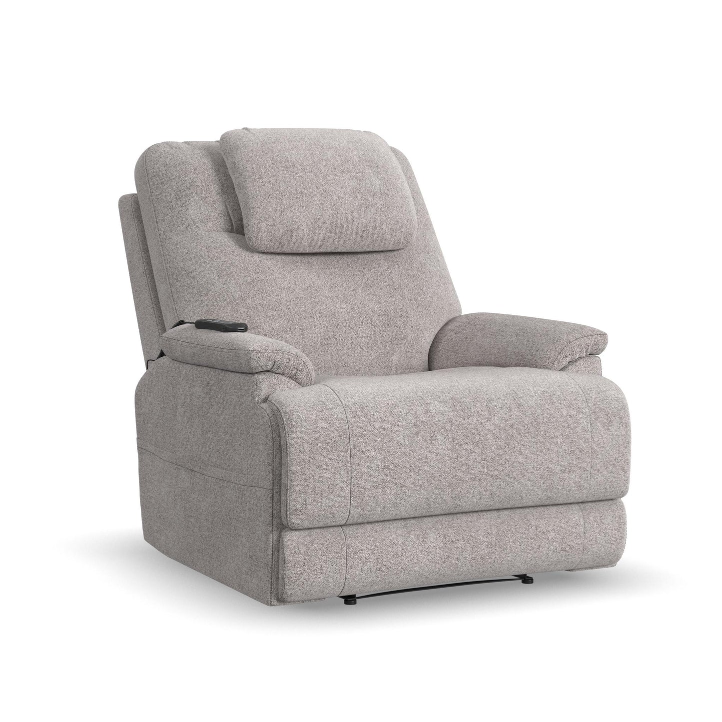 Zecliner Model 2 Petite Dove Fabric Power Sleep Chair