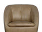 Wade Barley Leather Swivel Chair