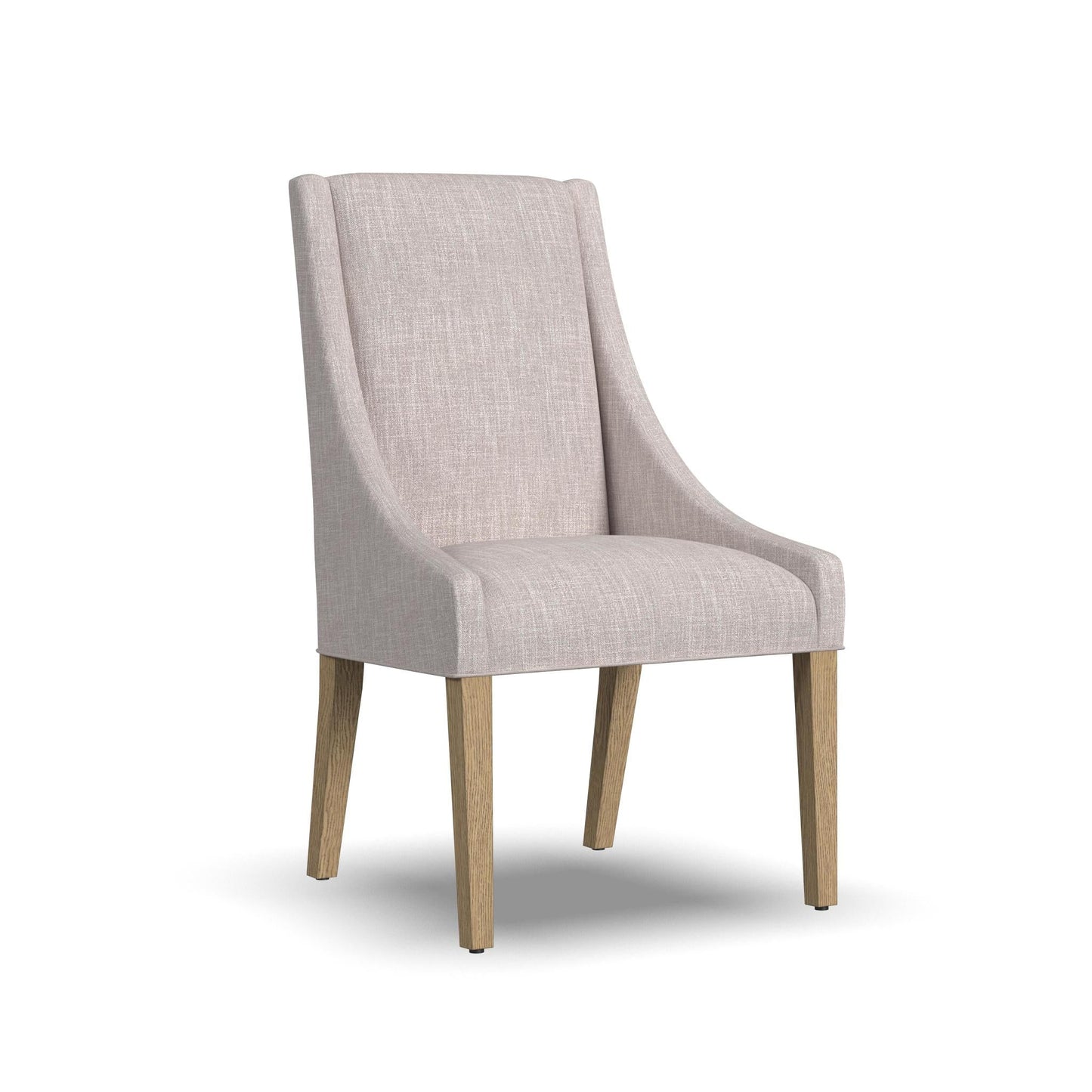 Lattice Fabric Upholstered Dining Chair