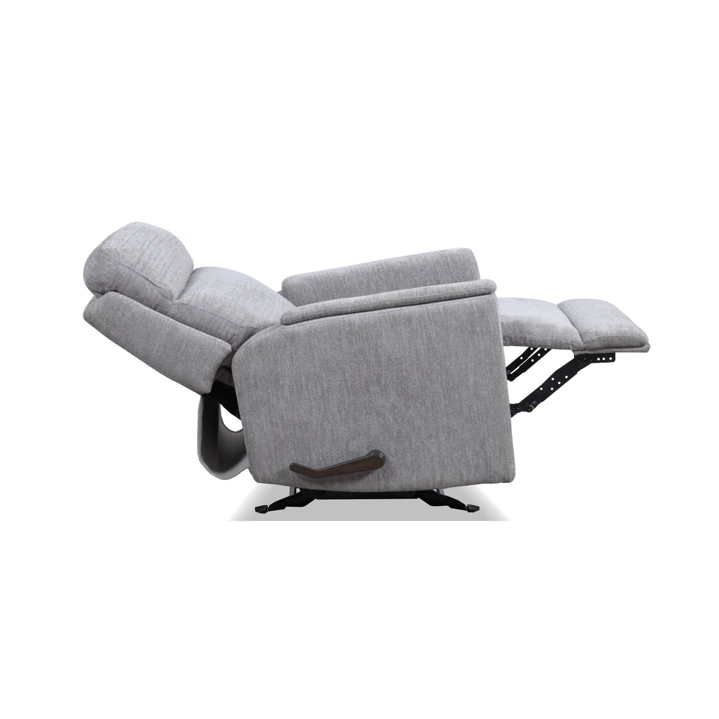 Compact Moon Gray Perfect Match Gliding Recliner