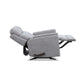 Compact Moon Gray Perfect Match Gliding Recliner