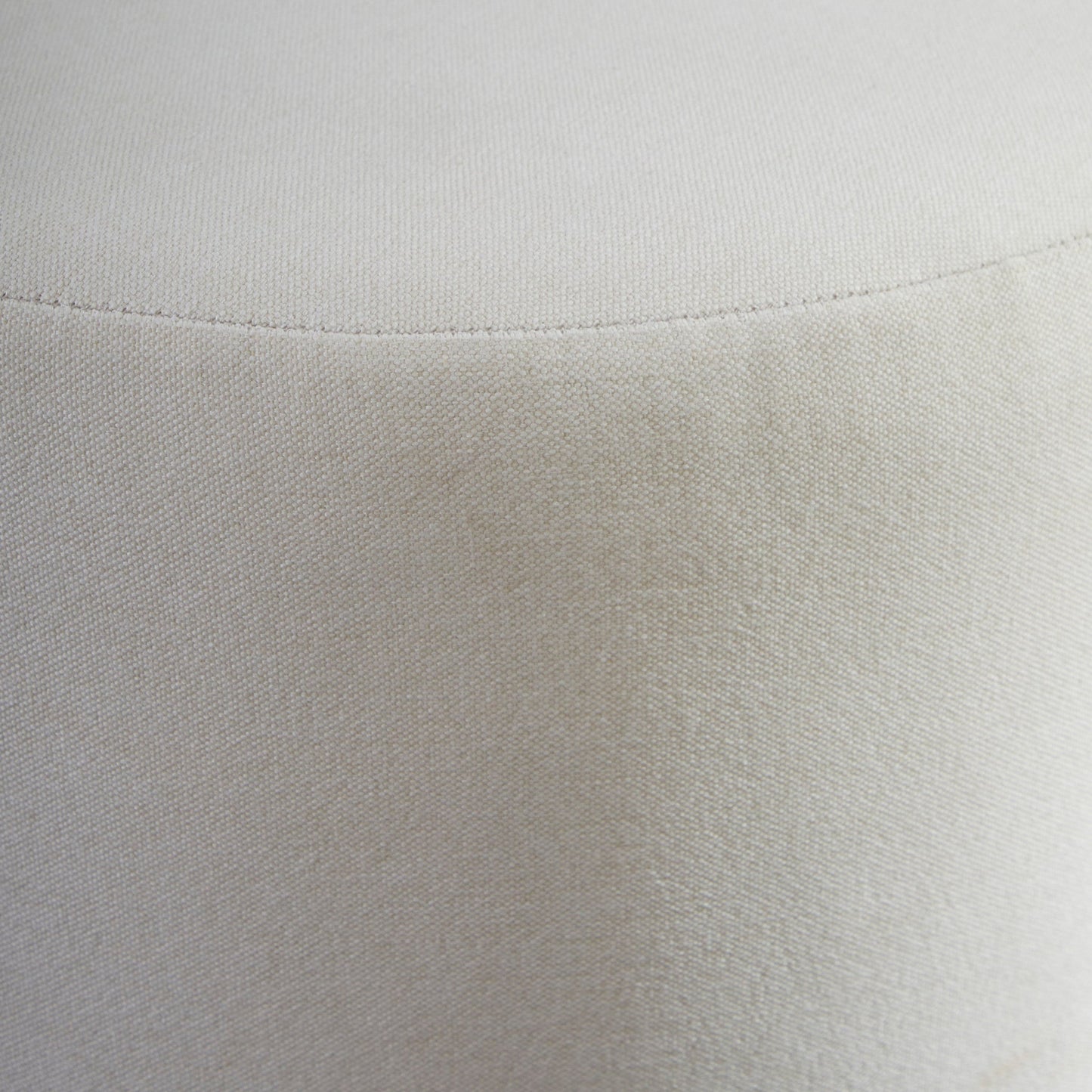 Lyra Ivory Pouf