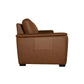 Henry Caramel Leather Sofa