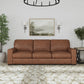 Endurance Chestnut Leather Sofa