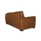 Henry Caramel Leather Sofa