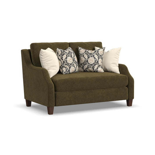 Gianna Fabric Bench Loveseat