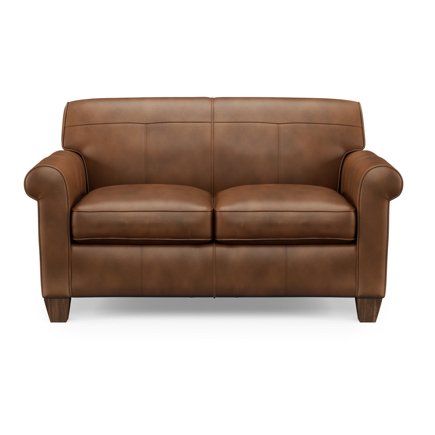 Dana Leather Loveseat