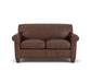 Dana Leather Loveseat