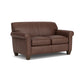 Dana Leather Loveseat