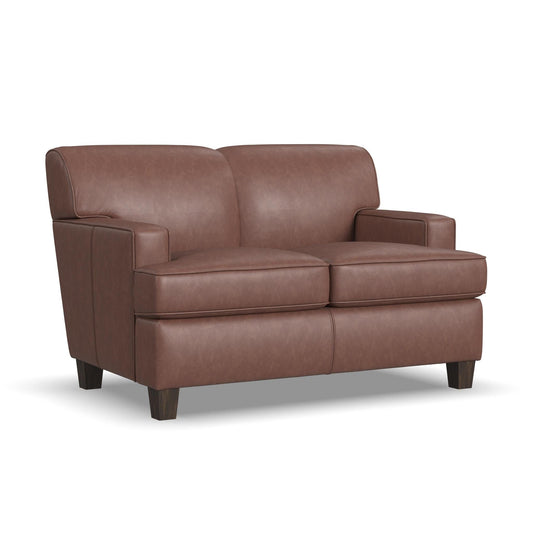 Dempsey Leather Loveseat