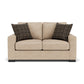 Oliver Fabric Loveseat