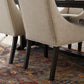 Lattice Upholstered Dining Chair