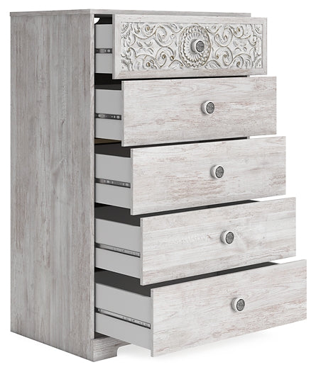 Paxberry Five Drawer Chest