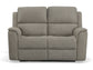 Henry Power Reclining Loveseat with Power Headrests and Lumbar