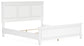 Fortman California King Panel Bed with Mirrored Dresser, Chest and Nightstand