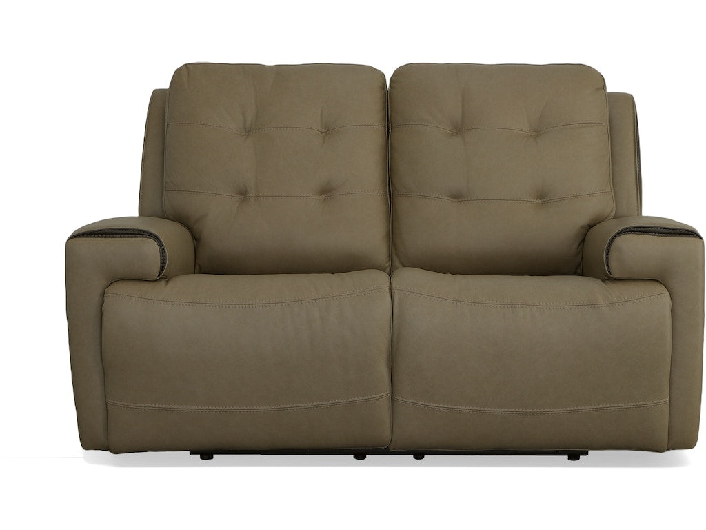 Iris Power Reclining Loveseat with Power Headrests